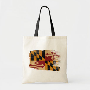Maryland-Flaggen-Leinwand-Taschen Tragetasche