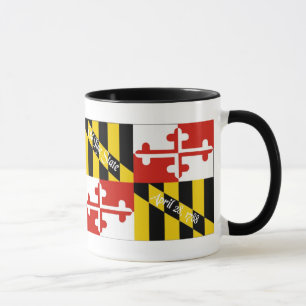 Maryland-Flaggen-Tasse Tasse