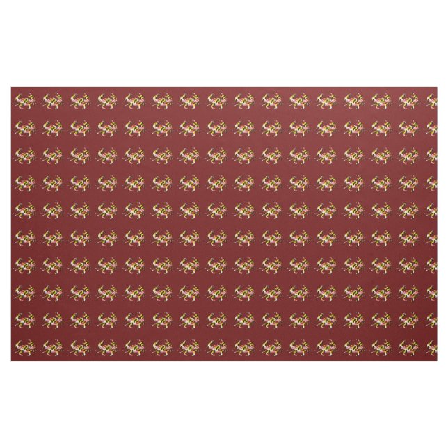 Maryland-Flaggenkrabben-Gewebeyard Stoff (Yard (91,4 cm))