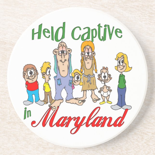 Maryland Funny Trailer Park Dessous de verre Sands (Devant)