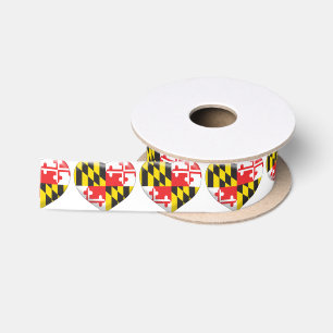 Maryland-Herz Satinband