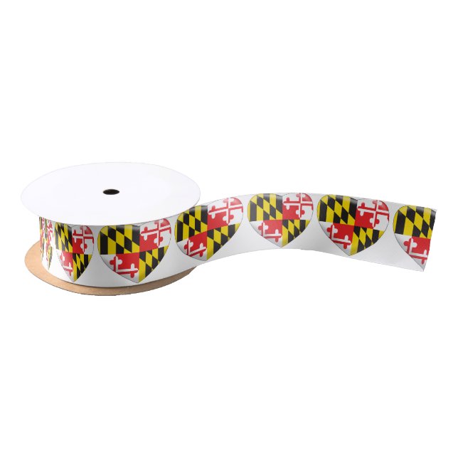Maryland-Herz Satinband (Spule)