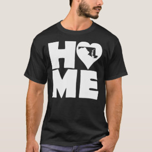 Maryland Home Heart State Tee - shirts T-shirt