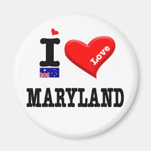 MARYLAND - I-Liebe Magnet
