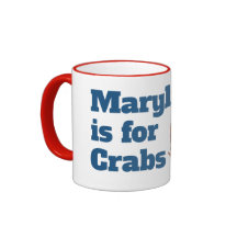Maryland ist für Krabben-Tasse