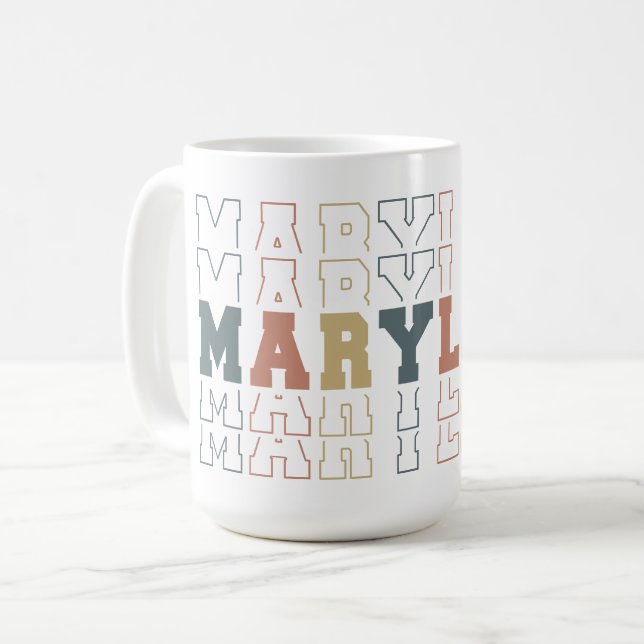 Maryland Kaffeetasse (Vorderseite Links)