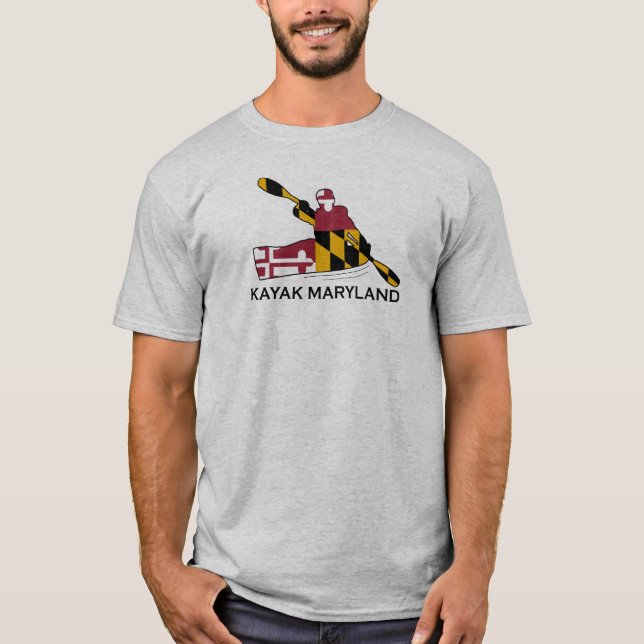 Maryland Kayaker T-Shirt (Vorderseite)