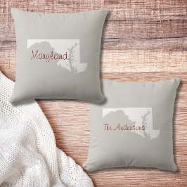 Maryland Kontur Custom Accent Throw Kissen