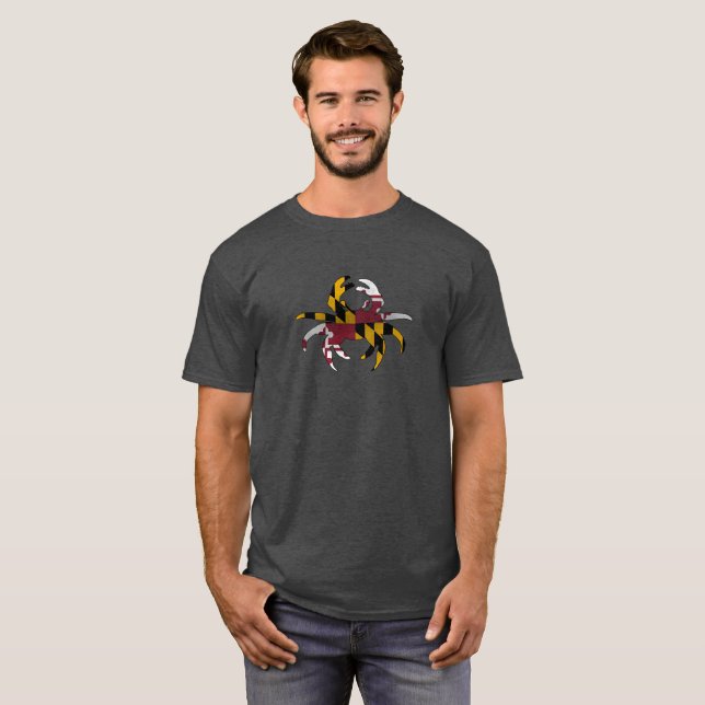 Maryland-Krabben-Shirt T-Shirt (Vorne ganz)