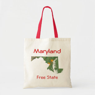 Maryland Map Bag Tragetasche