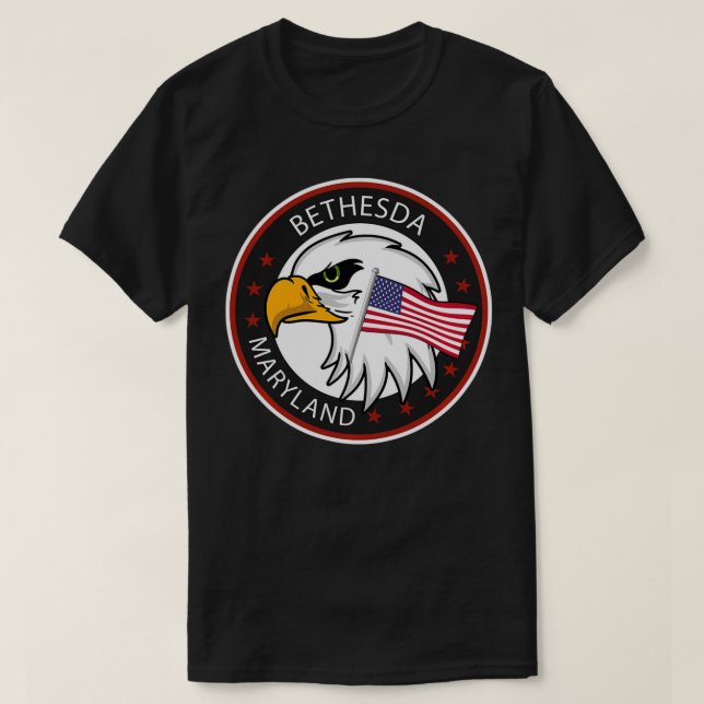 Maryland Md Bethesda 1 T-Shirt (Design vorne)
