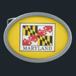 Maryland Ovale Gürtelschnalle<br><div class="desc">Maryland</div>