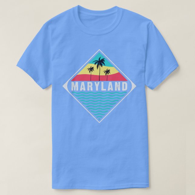 Maryland-Reise T-Shirt (Design vorne)