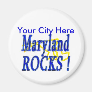 Maryland Rocks ! Magnet