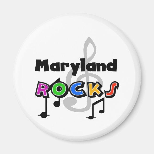 Maryland Rocks Magnet (Vorne)
