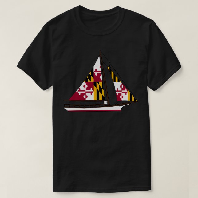 Maryland Skipjack T-Shirt (Design vorne)