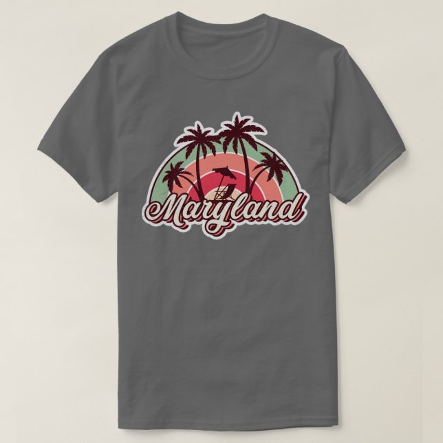 Maryland Sommerreise T-Shirt (Design vorne)