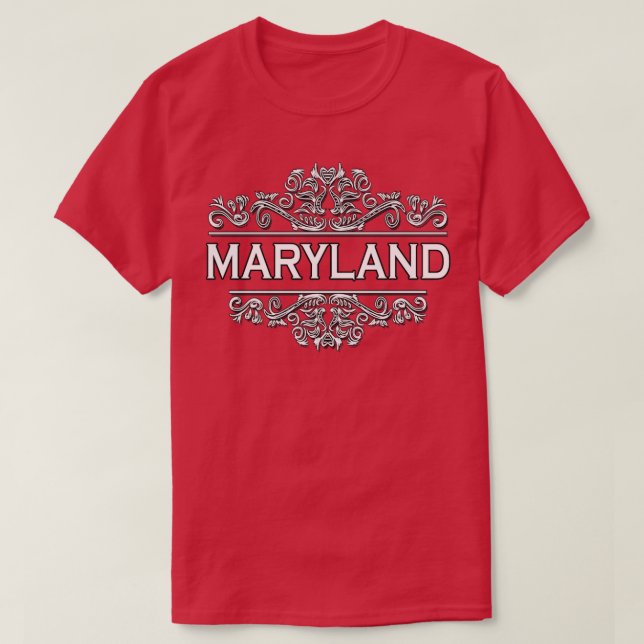 Maryland Staat T-Shirt (Design vorne)