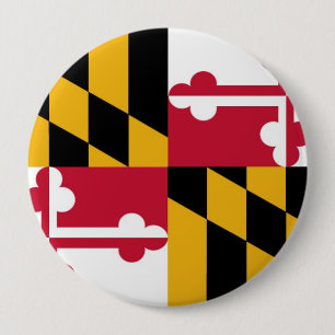 Maryland-Staats-Flagge Button