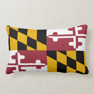 Maryland-Staats-Flagge Lendenkissen
