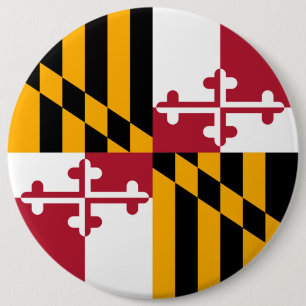 Maryland-Staats-Flaggen-Entwurfs-Dekoration Button