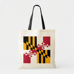 Maryland-Staats-Flaggen-stilvolle Grafik Tragetasche