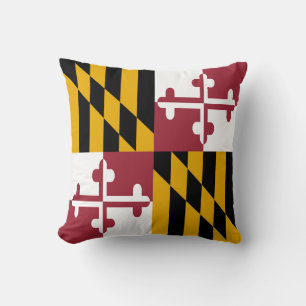 Maryland Staatsflagge Kissen