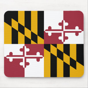 Maryland Staatsflagge Mousepad