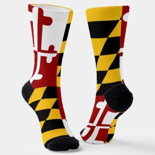Maryland-Staatsflagge Socken