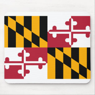 Maryland State Flag Design Mousepad
