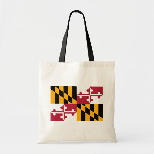 Maryland State Flag Design Tragetasche (Vorne)