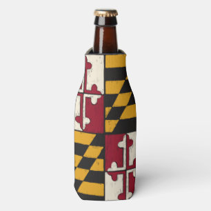 Maryland State Flag Kälteisolierter Flaschenhalter Flaschenkühler