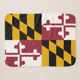 Maryland State Flag Print Patriotic Sherpadecke