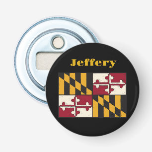 Maryland State Flag Swag Merchandise Flaschenöffner