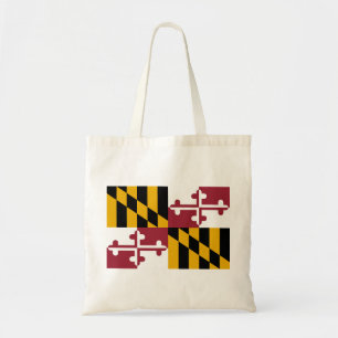 Maryland State Flag Tote Bag Tragetasche