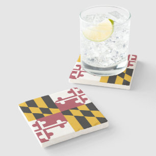 Maryland State Flag Untersetzer