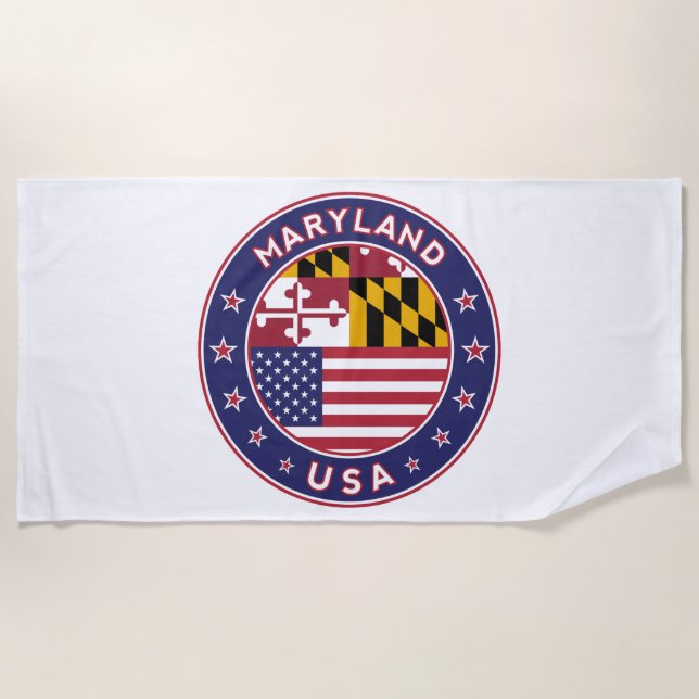 Maryland Strandtuch (Vorderseite)
