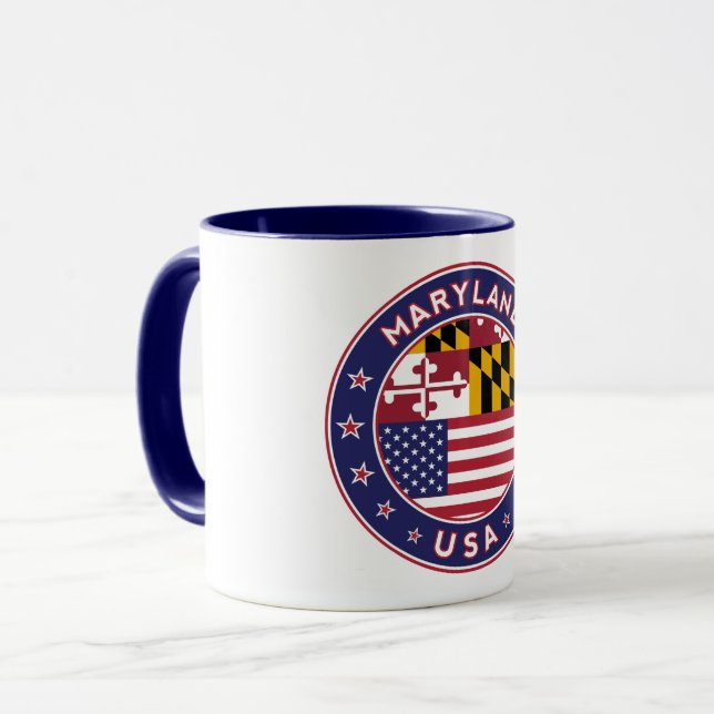 Maryland Tasse (Vorderseite Links)