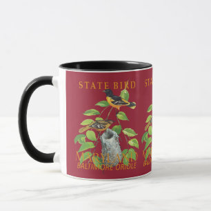 Maryland Territory Bird The Icterus galbula Tasse