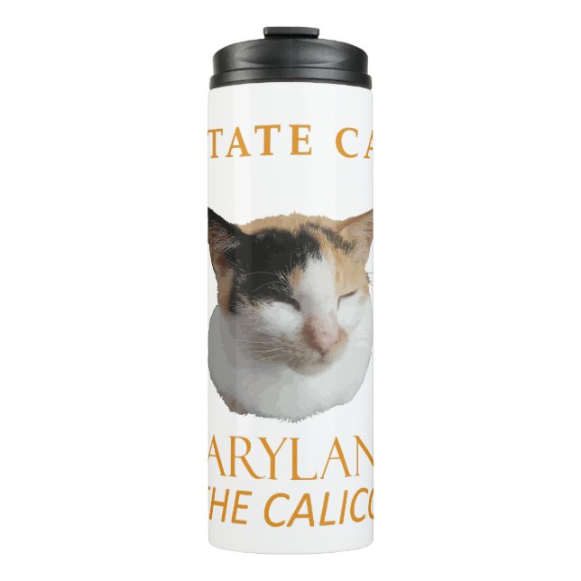 Maryland Territory Cat Thermosbecher (Vorderseite)