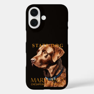 Maryland Territory Dog Retriever iPhone 16 Hülle