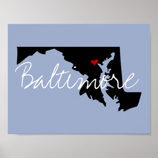 Maryland Town Poster (Vorne)