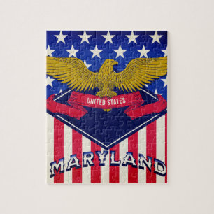 Maryland USA Flag