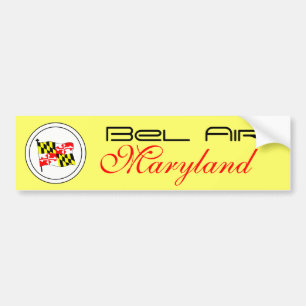 MARYLAND, VERSCHIEDEN. STADT AUTOAUFKLEBER