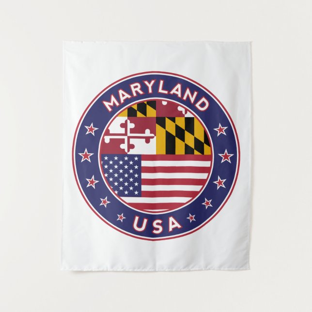 Maryland Wandteppich (Vorderseite)
