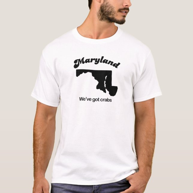 Maryland - wir haben Krabben T-Shirt (Vorderseite)