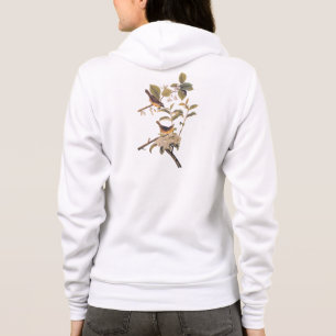 Maryland Yellowthroat Audubon Birds mit Blume Hoodie