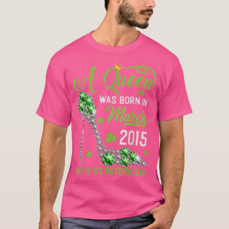 März 2015 8. Geburtstag Happy St Patrick's Day Sha T-Shirt