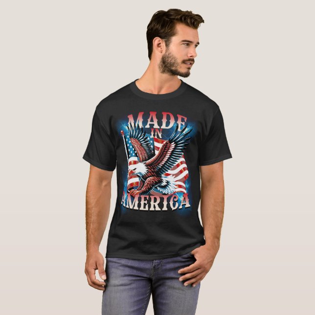 März 4. Juli T-Shirt (Vorne ganz)