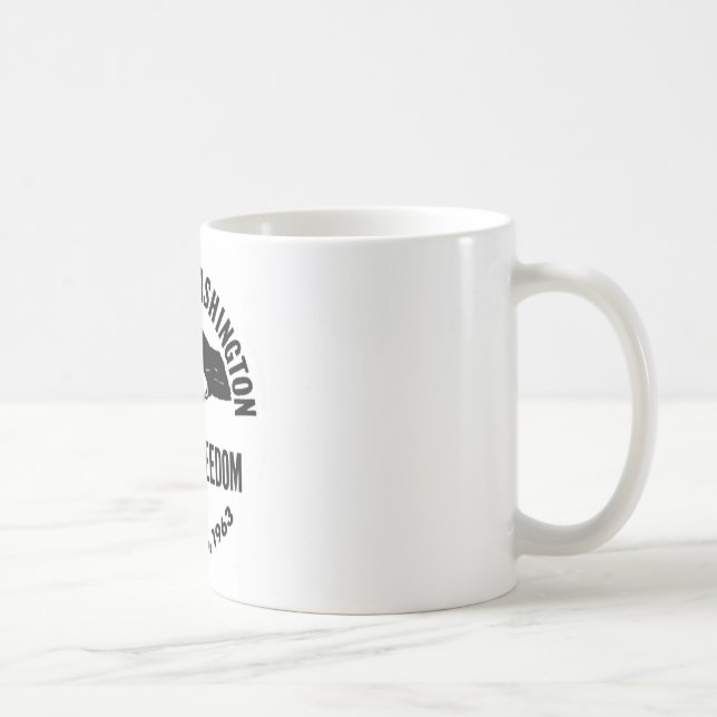März auf Washington 1963 Kaffeetasse (Rechts)
